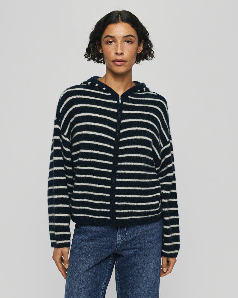 MSCH Stripe Knit Hoody