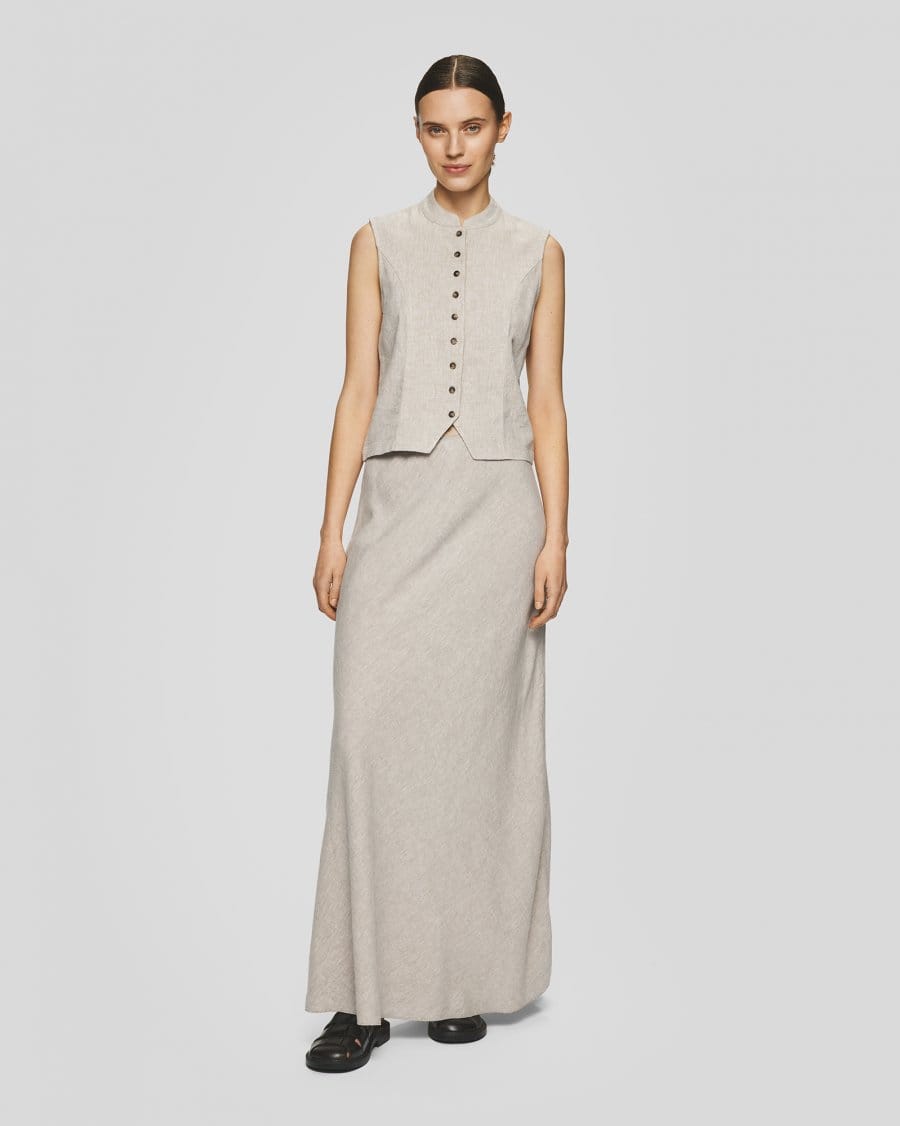MSCH Linen Mix Skirt