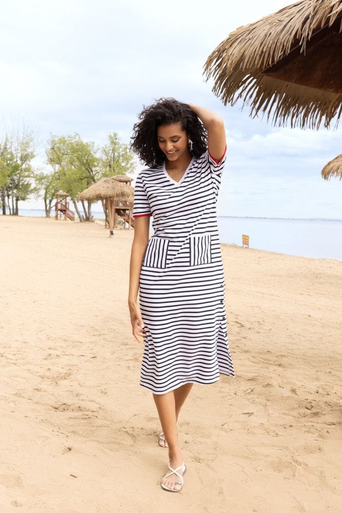 Alison Sheri Stripe Dress