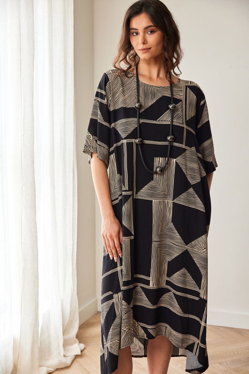PERUZZI Geometric Dress