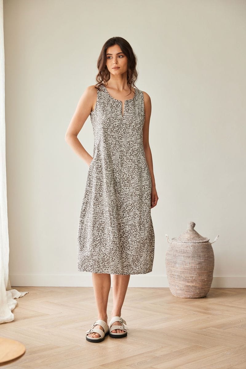 PERUZZI Print Stretch Dress