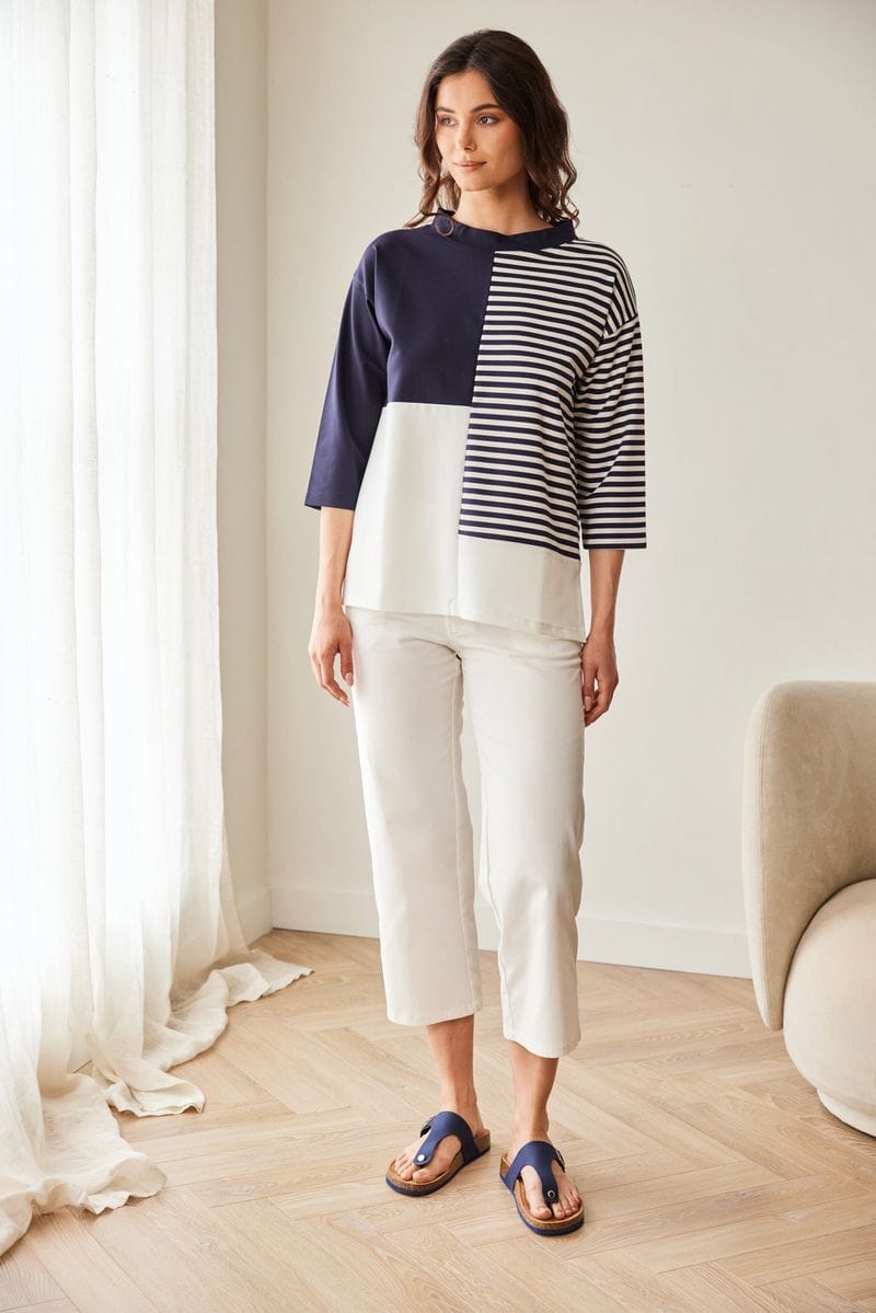 PERUZZI Stripe Top