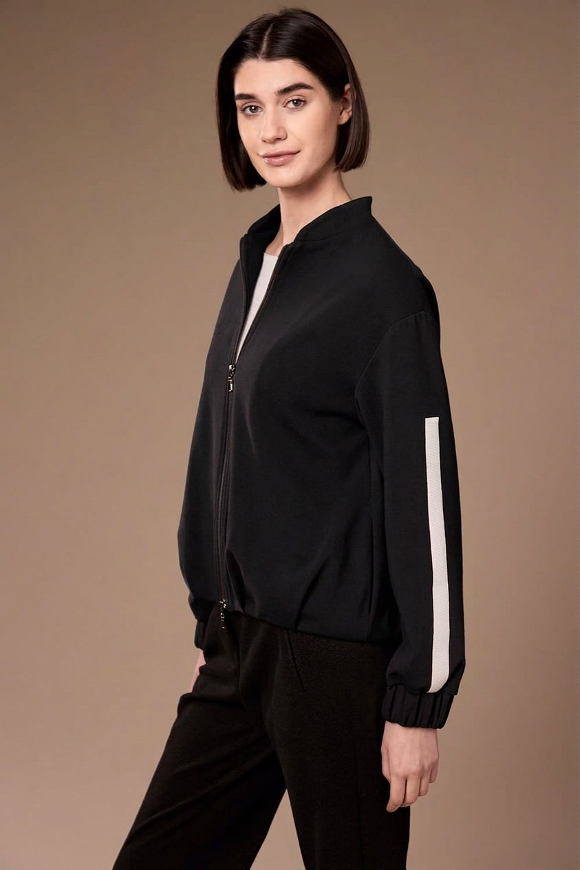 Peruzzi Stripe Blouson Jacket
