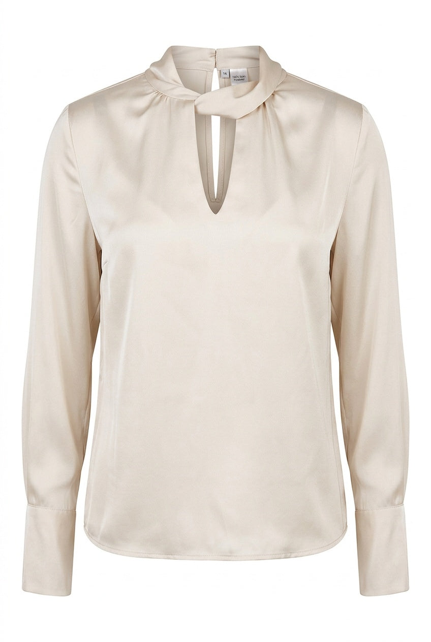 Peruzzi Long Sleeve Twist Top