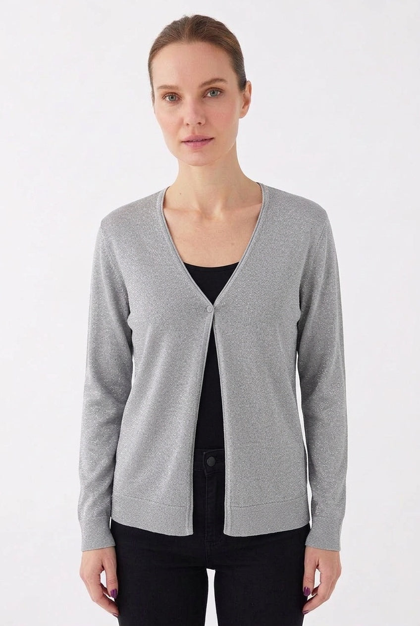 Kartner Lurex Cardigan