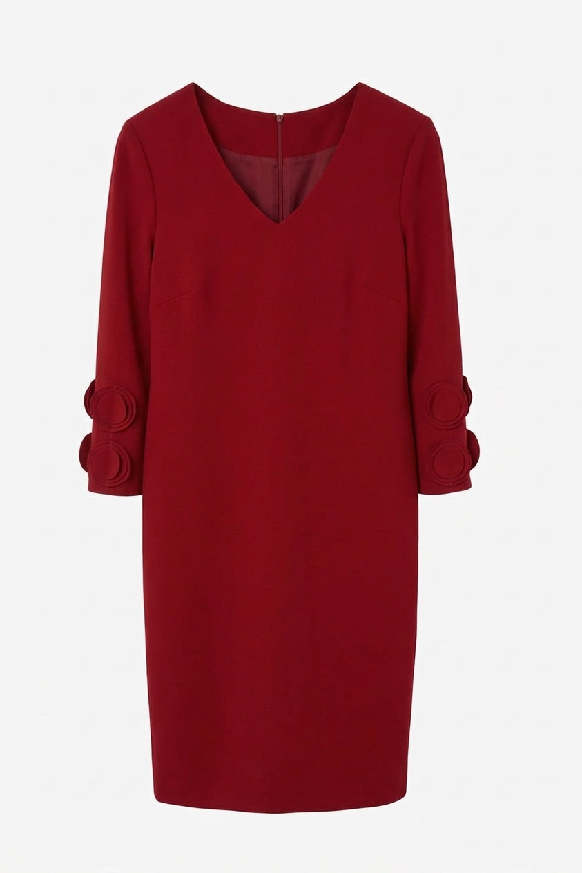 Peruzzi Frill Sleeve Dress