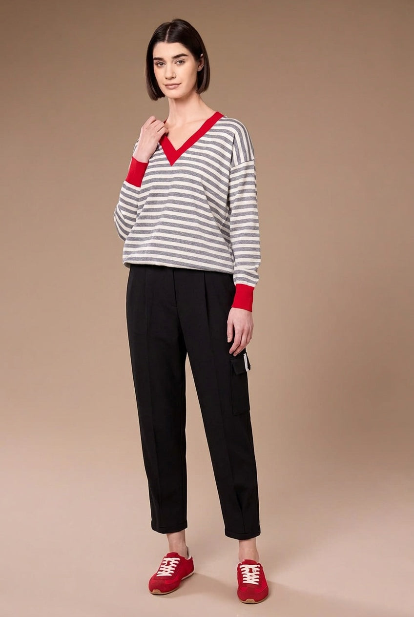 Peruzzi Stripe Cargo Trouser