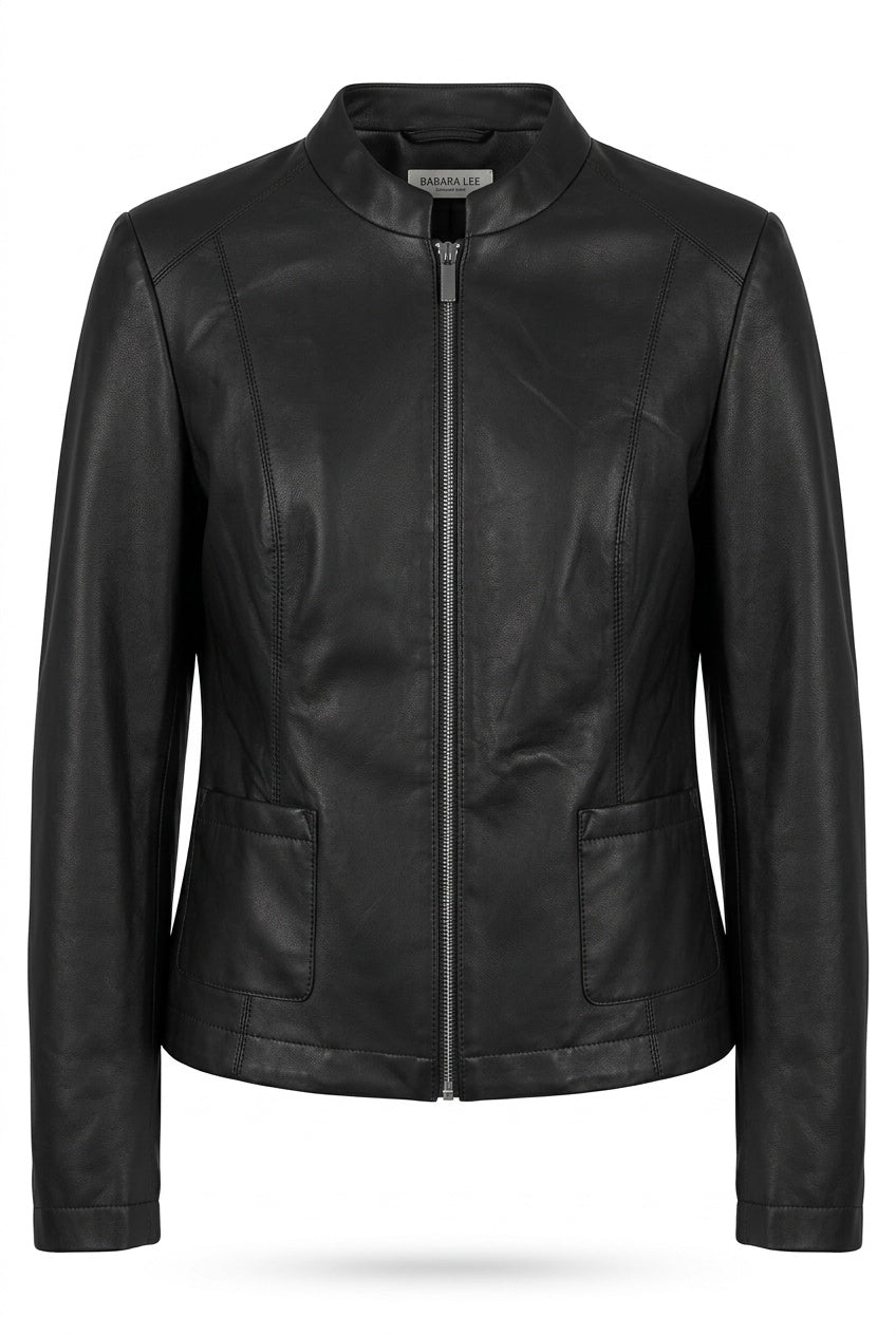 Barbara Lebek Pleather Jacket