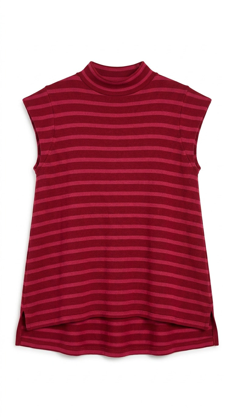 MAMA B Sleeveless Fleece Top