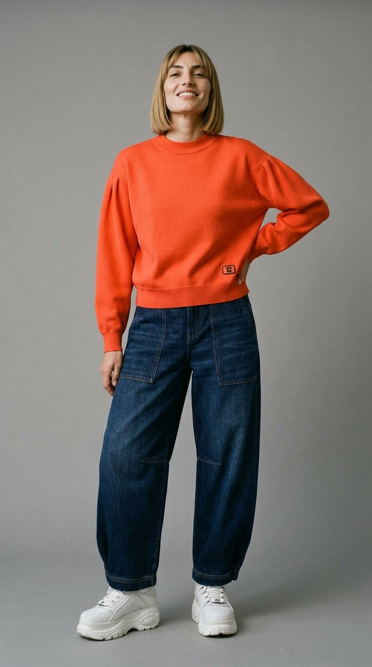 LE COMTE Batwing Knit