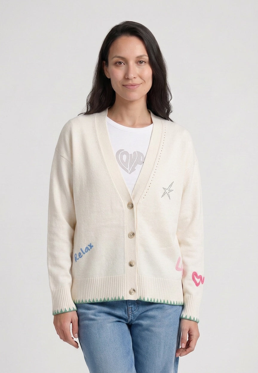 Frieda & Freddies Colour Pop Cardigan