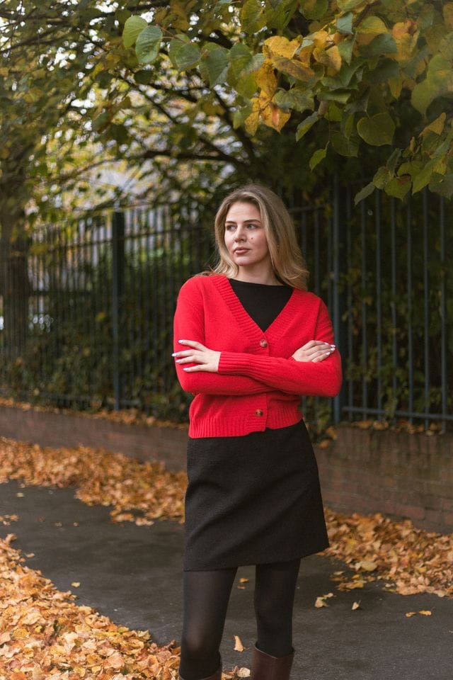 Three Button Cardigan