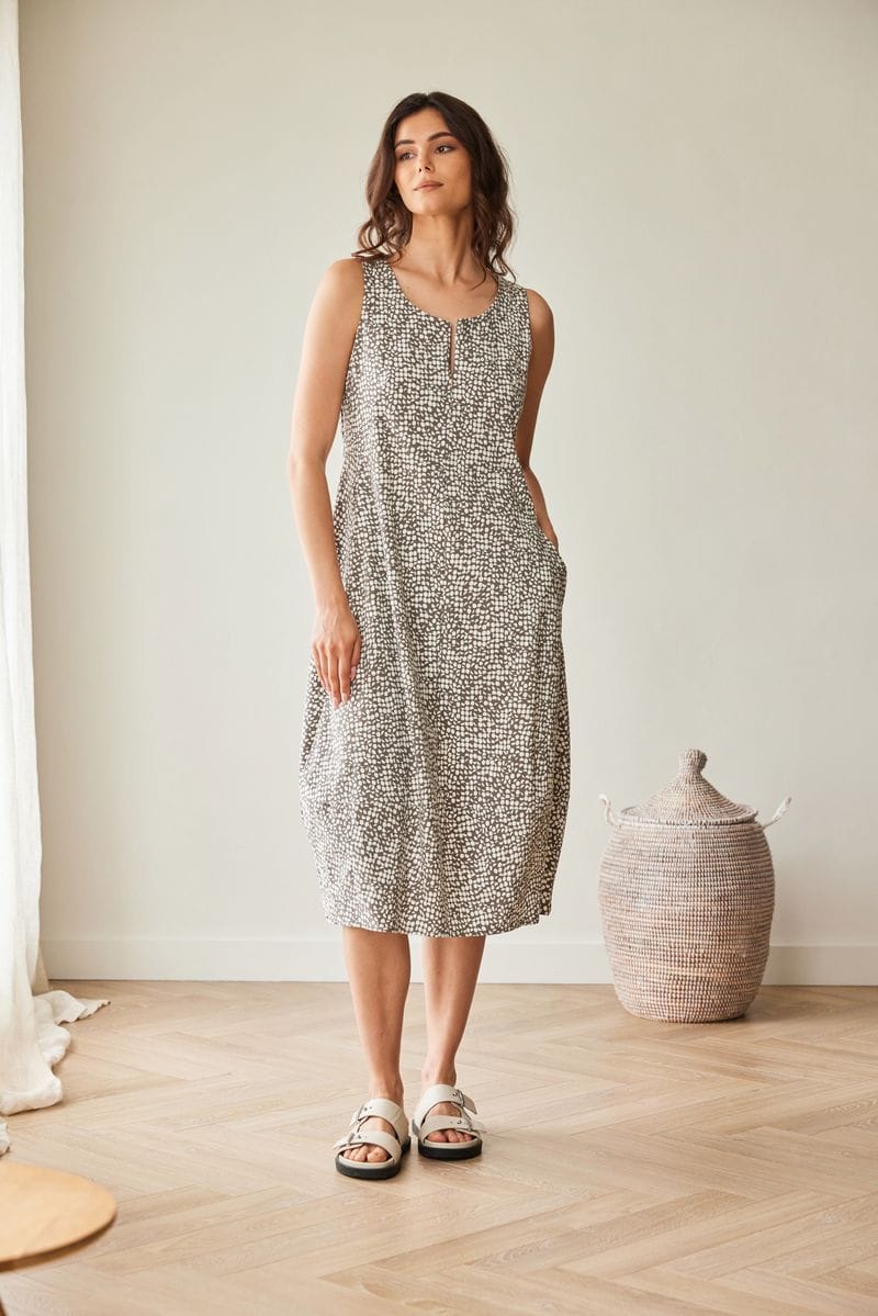 PERUZZI Print Stretch Dress