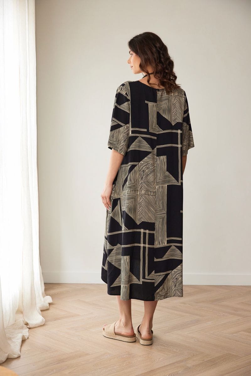 PERUZZI Geometric Dress