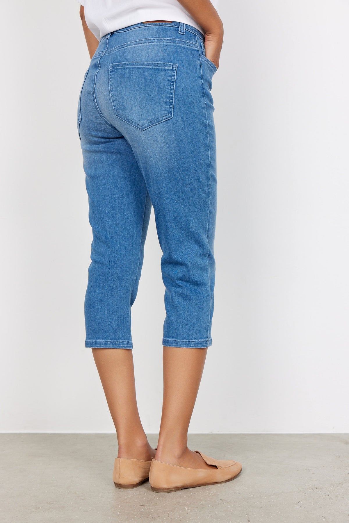 Soyaconcept Crop Denim Trouser