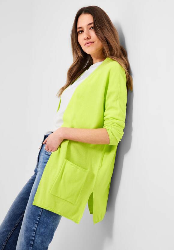CECIL Long Structured Open Cardigan