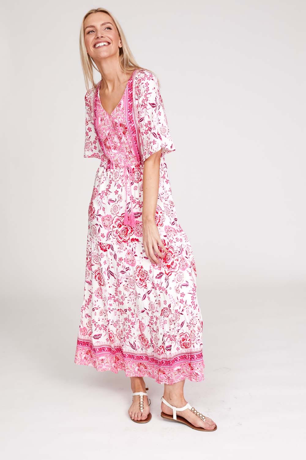 Smashed Lemon Floral Dress