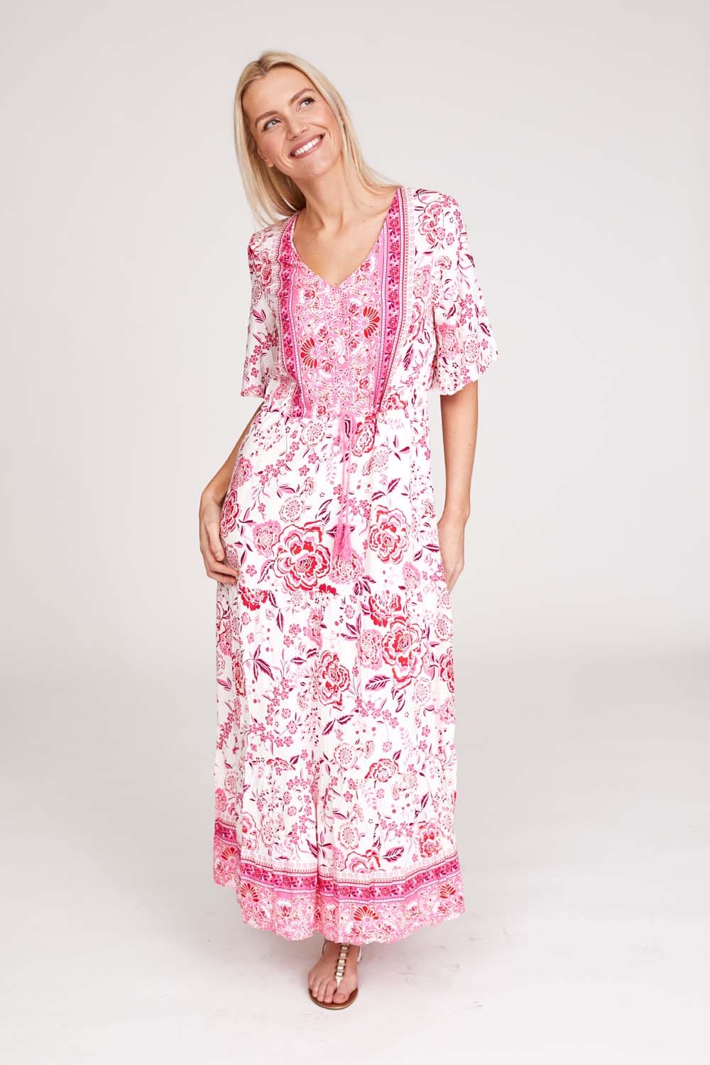 Smashed Lemon Floral Dress