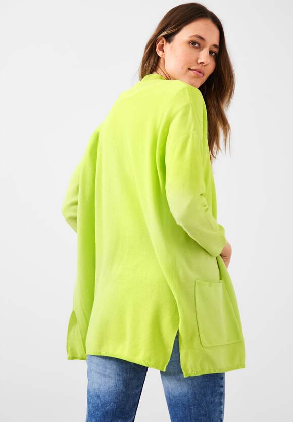 CECIL Long Structured Open Cardigan