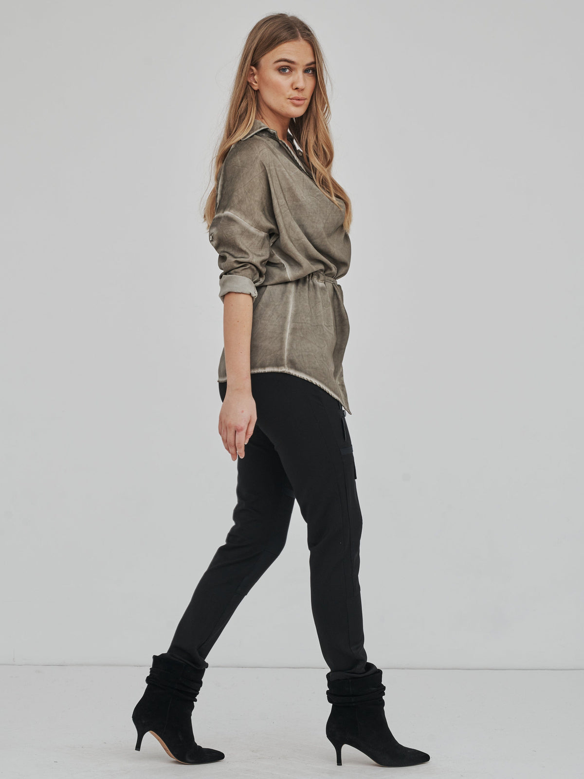 NU Military Style Blouse