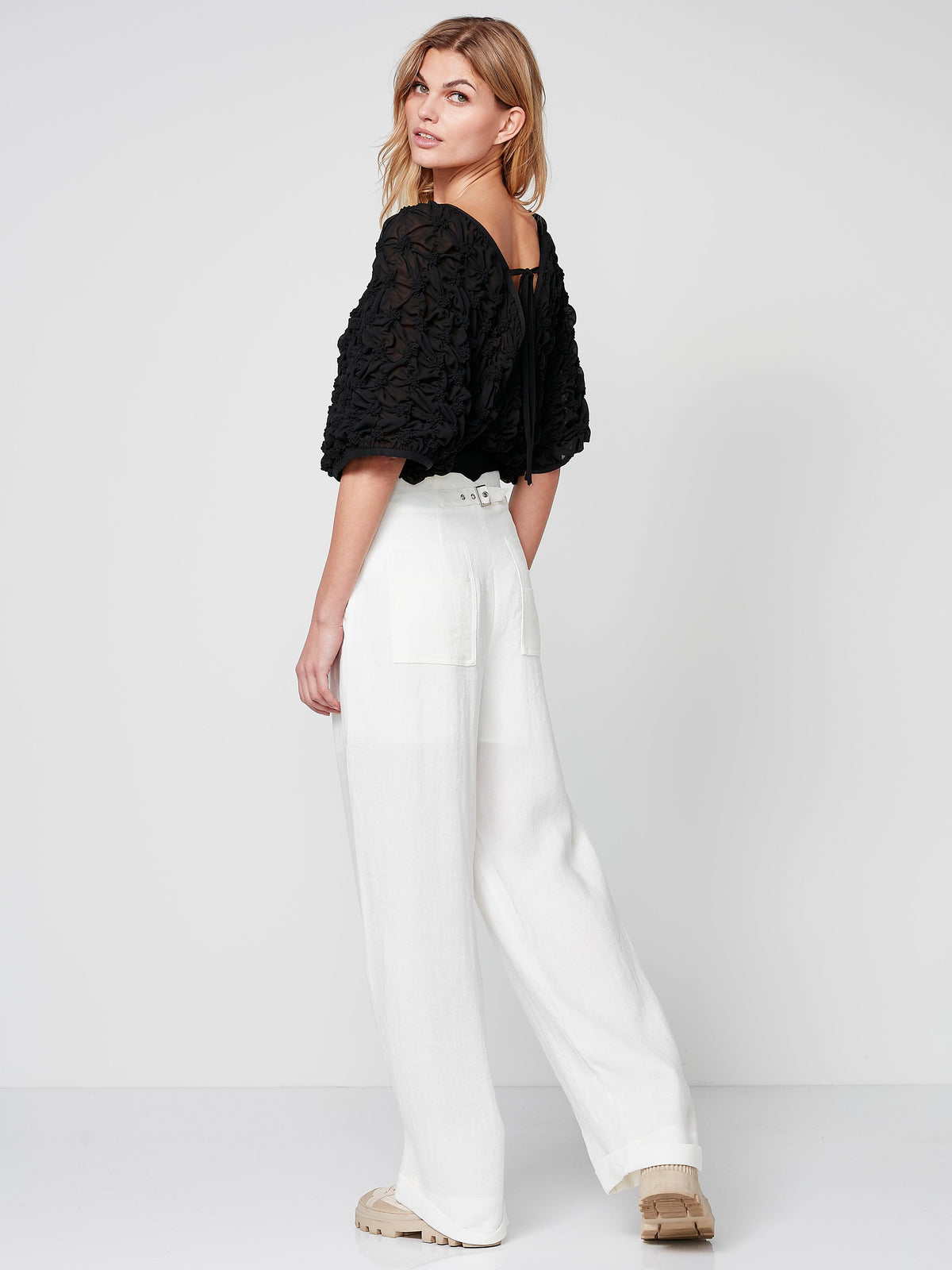 NU Ruffle Top