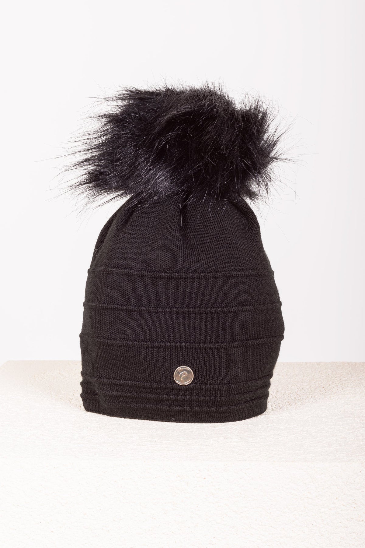 PERUZZI Textured Bobble Hat