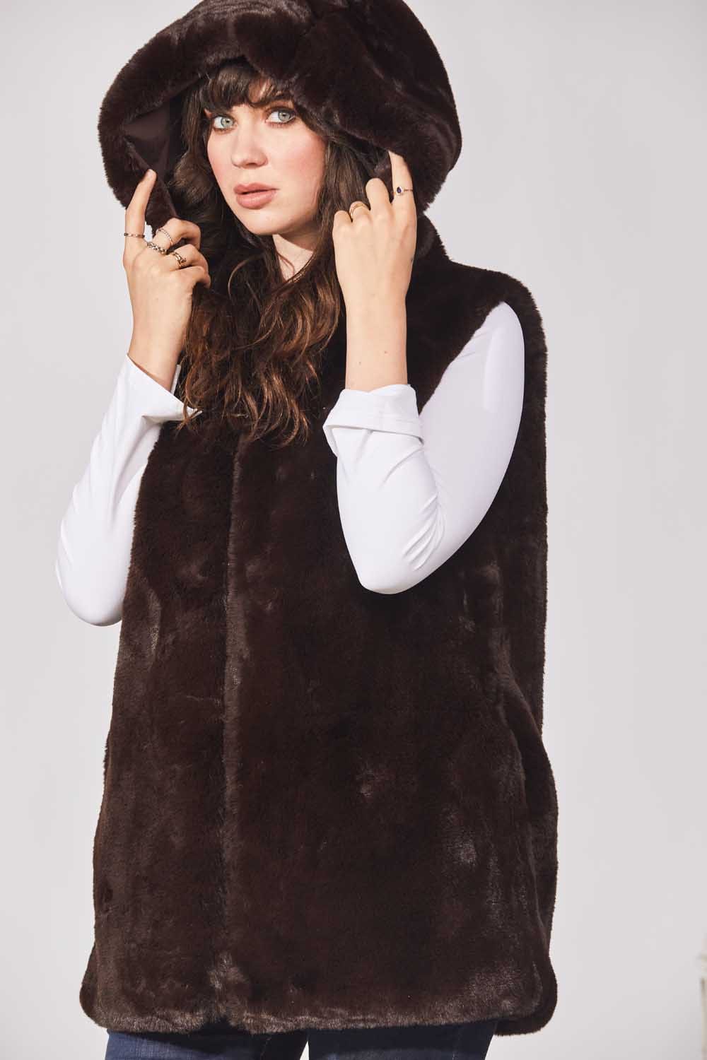 ART Faux Fur Gilet