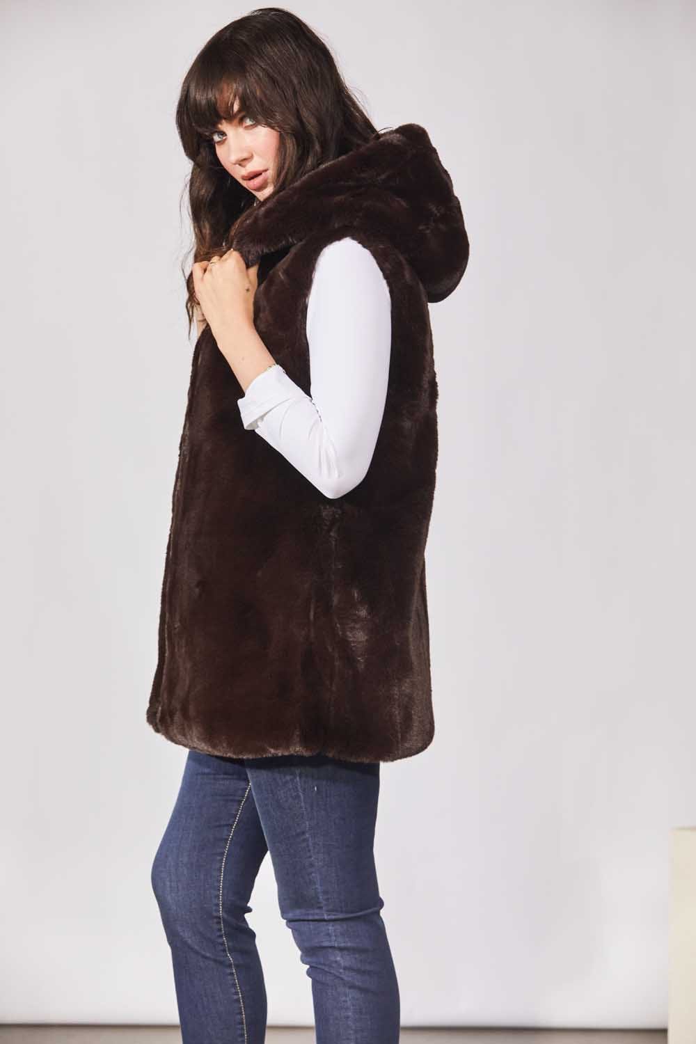 ART Faux Fur Gilet