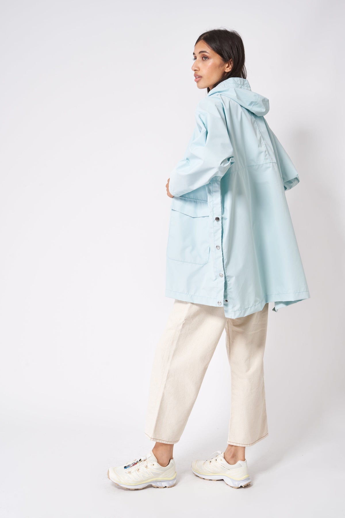 TANTÄ Double Pocket Recycled Raincoat