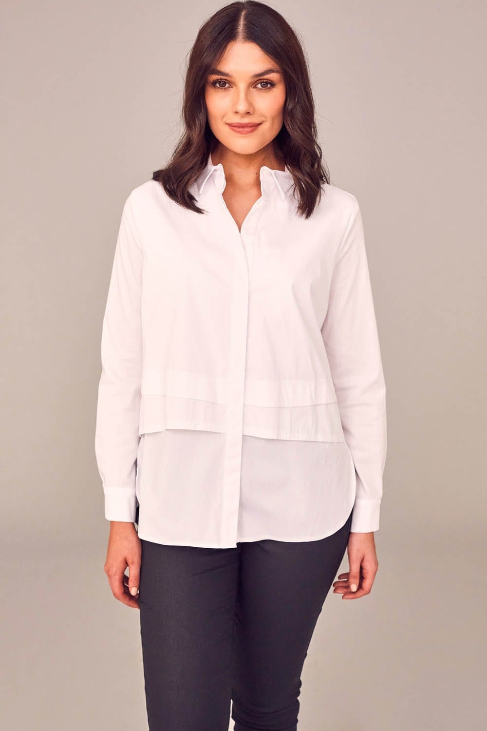 PERUZZI Pleat Shirt