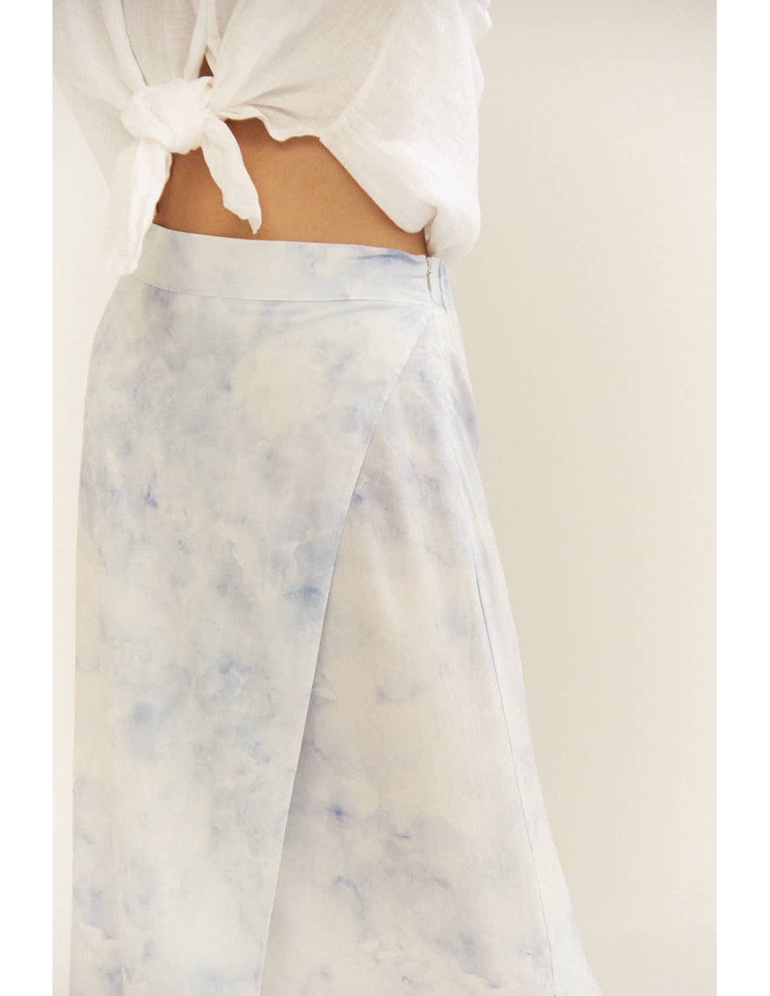 Mus & Bombon Watercolour Wrap Skirt